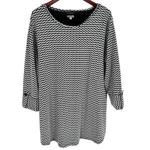 Niche Nilgun Derman Womens Sz Large Wearable Art to Wear Blouse Shirt Top Artsy